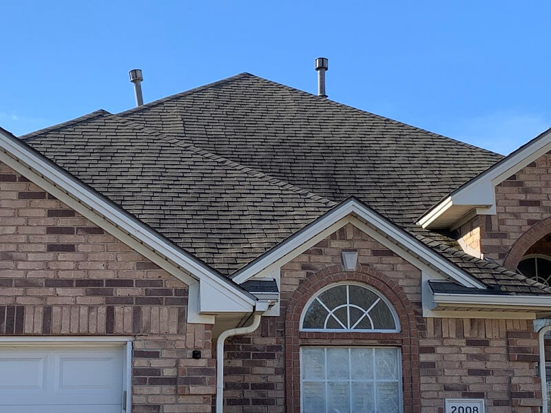 Black Streaks on roof